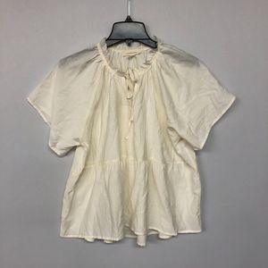 Grade & Gather Women Short Sleeve Blouse Top Shirt Size Small M081 -4